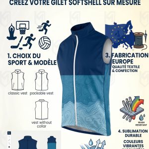 Créez votre gilet softshell